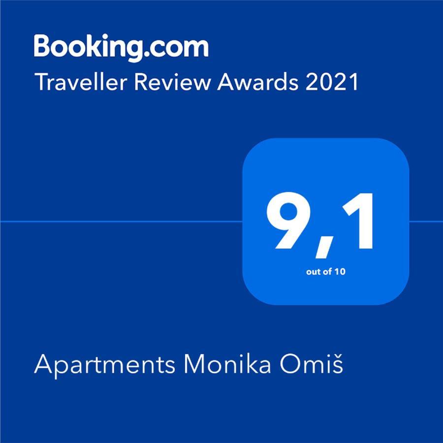 Apartments Monika Omis Bagian luar foto