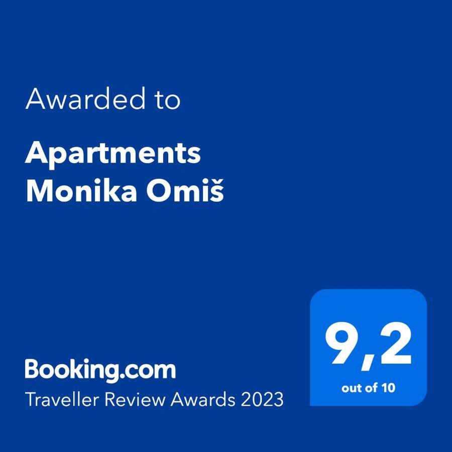 Apartments Monika Omis Bagian luar foto