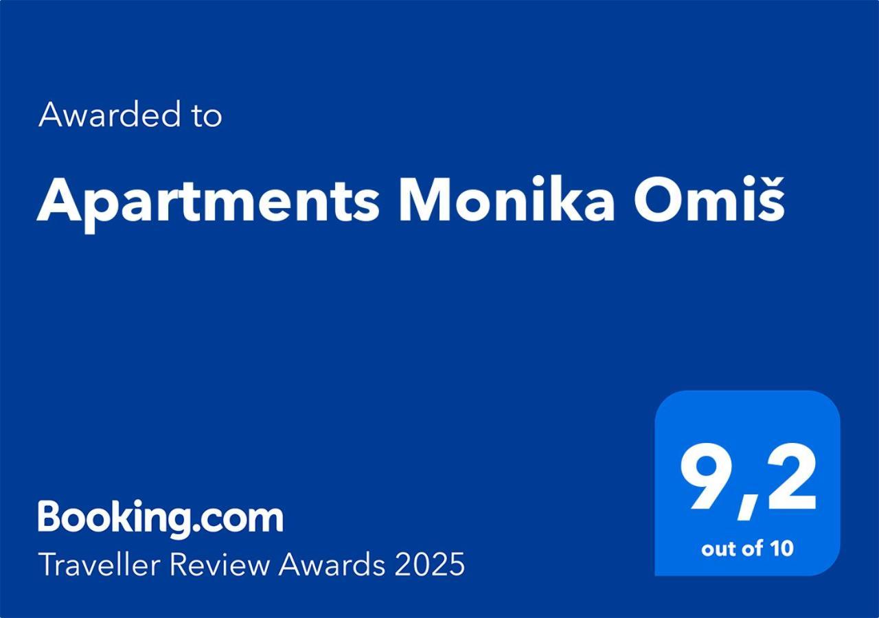 Apartments Monika Omis Bagian luar foto
